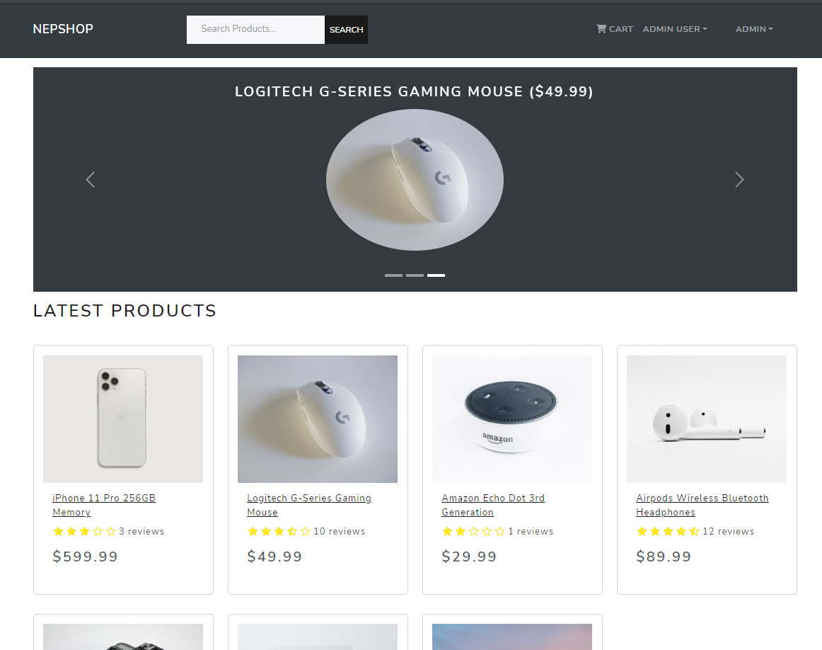 Project poster: Front End Development & Maintenance